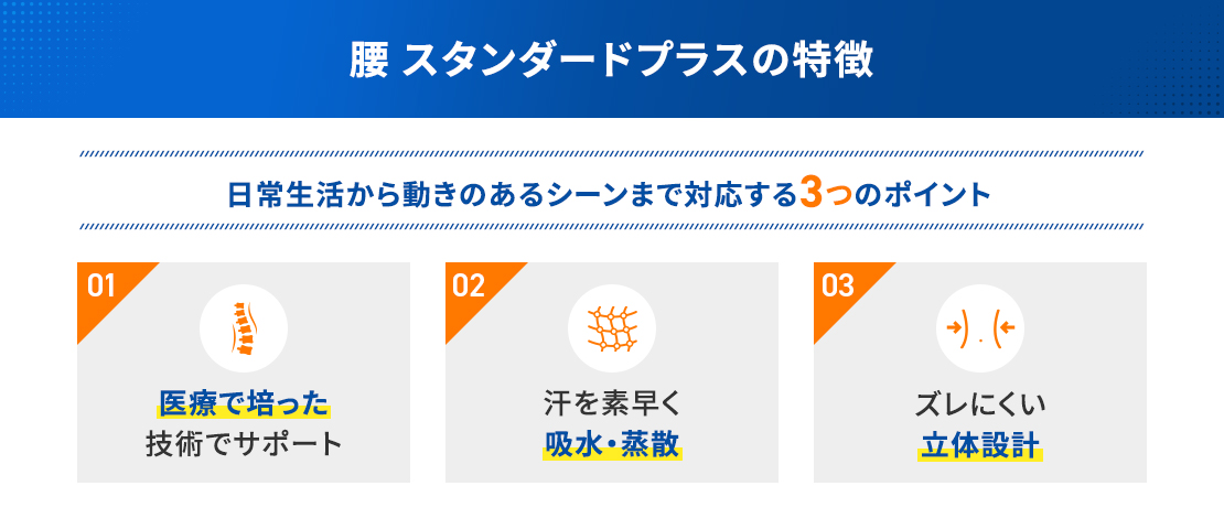 スタンダードプラスの特徴